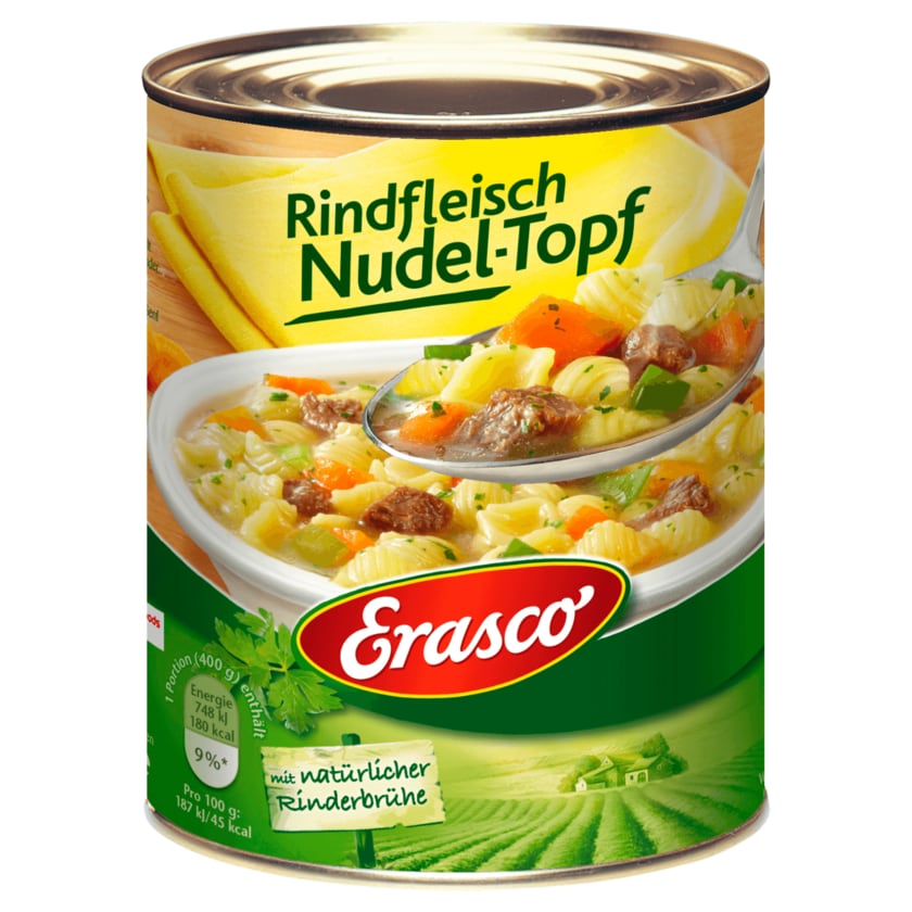 Erasco Rindfleisch-Nudeltopf 800g